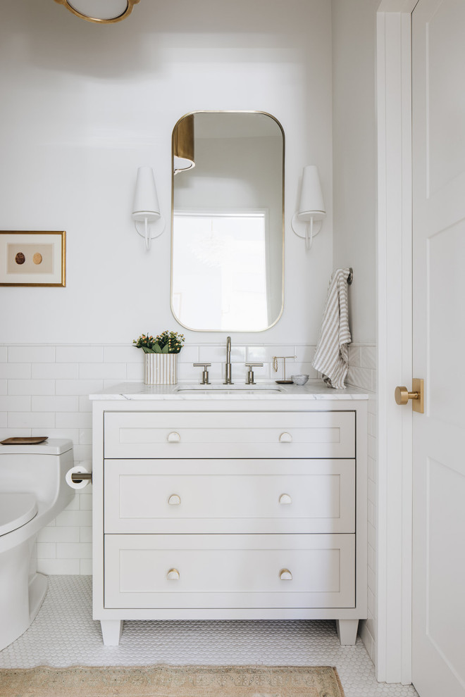 Bathroom - transitional bathroom idea in Chicago