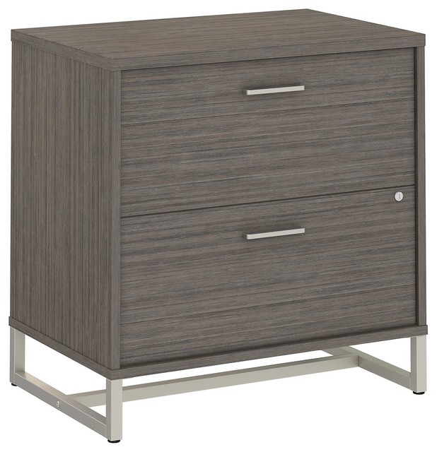 Atlin Designs File Cabinet In Gray, Modern Filing Cabinets