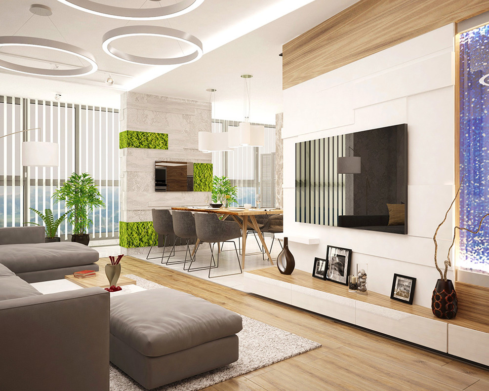 Квартира площадью 97,0 м2 в стиле "Эко"