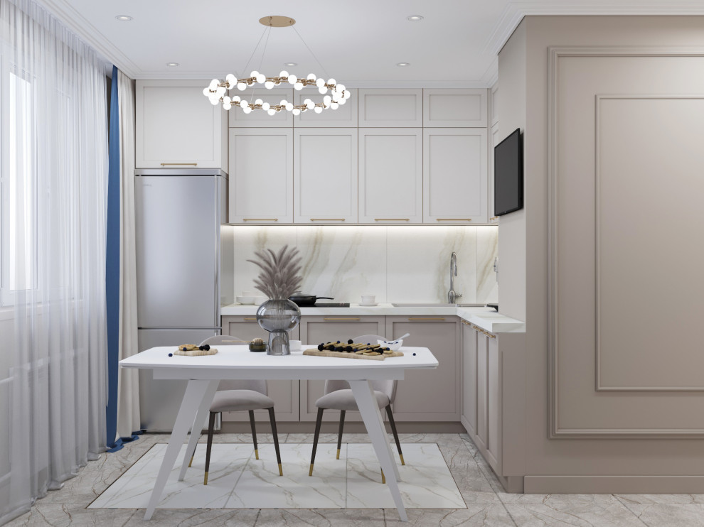 Кухня в неоклассике по ул.Никулинская