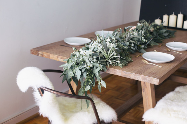 Make Your Own Scented Eucalyptus Table Garland | Houzz UK