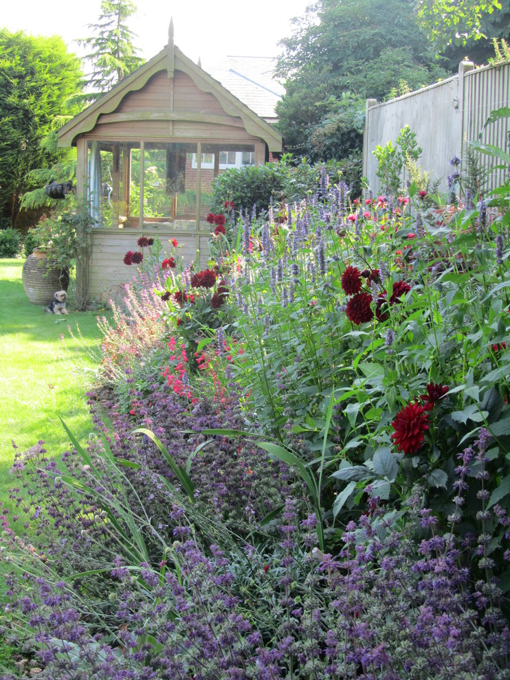 This is an example of a traditional garden in Kent.