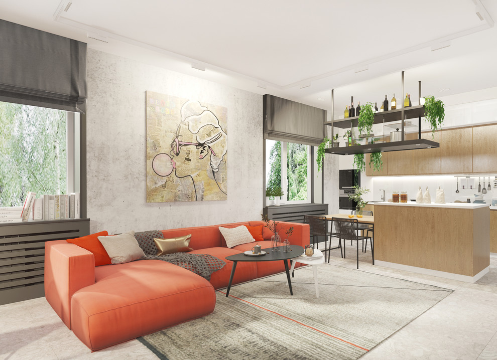 Интерьер таунхауса для молодой пары