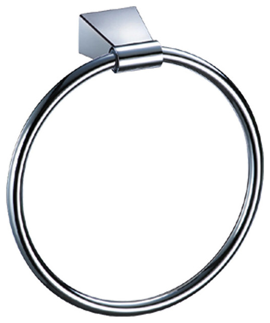 Gatco Wall Mounted Towel Ring Contemporary Towel Rings by