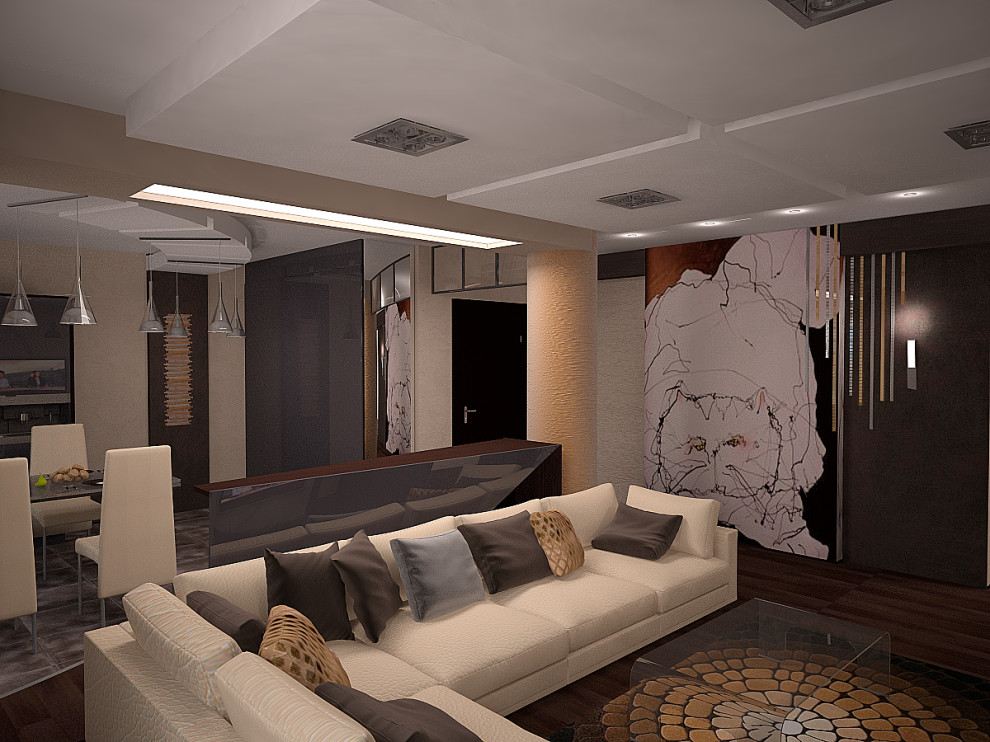 Дизайн-проект квартиры от студии DeART-PALAZZO