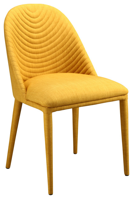 Dining Chair Yellow (Set Of 2) Yellow Retro - Midcentury - Dining ...