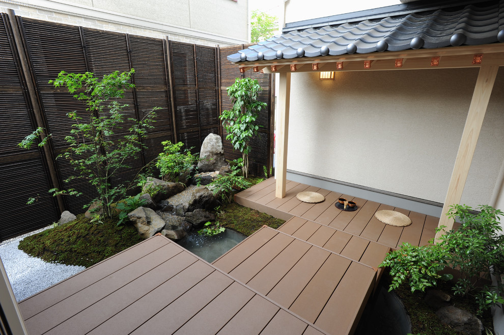 Inspiration for an asian patio in Other.