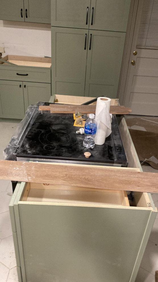 Kitchen Remodel – Custom Wood Countertops & Cabinet Refinishing