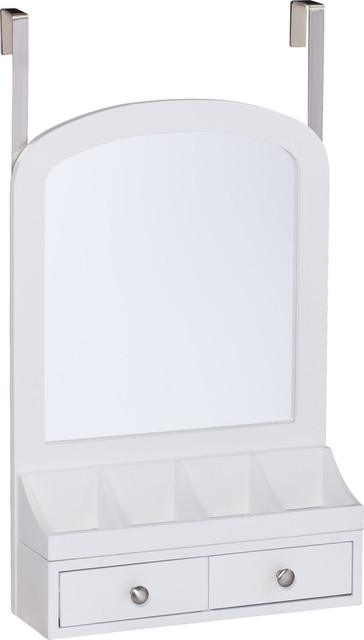Js7012 Myla Over The Door Jewelry Mirror Accessory Organizer
