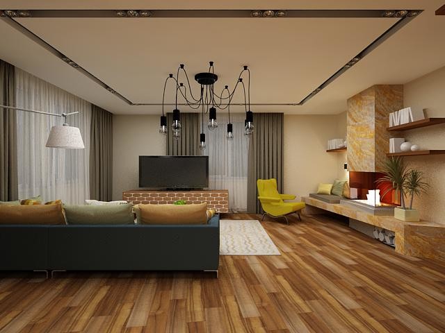 Лесной остров. Дом холостяка.