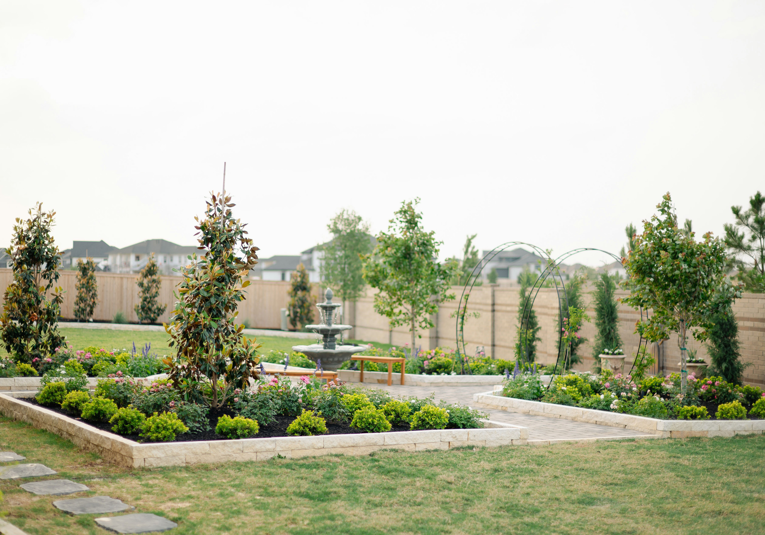 Elegant Landscape & Patio Design in Cypress