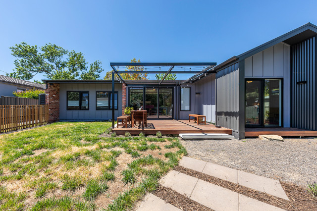 Rainbow House contemporary-exterior