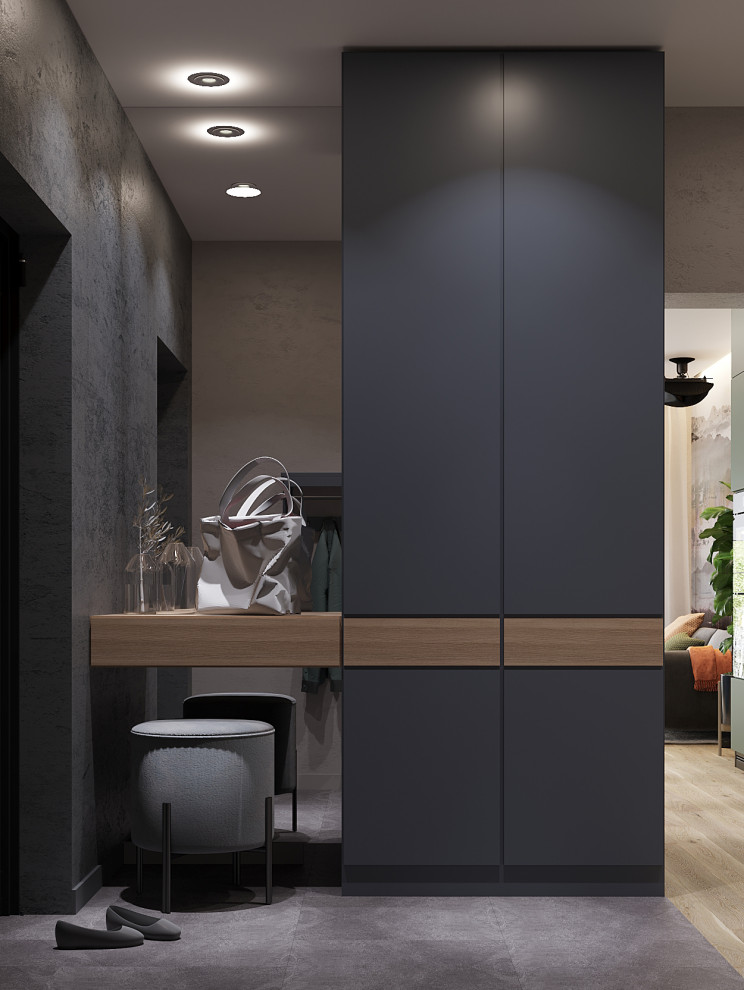 Квартира за городом в природных цветах