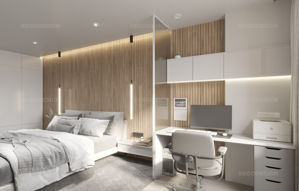 № 53 ДИЗАЙН КВАРТИРЫ 54 КВ.М. УЛ. СУХОПУТНАЯ