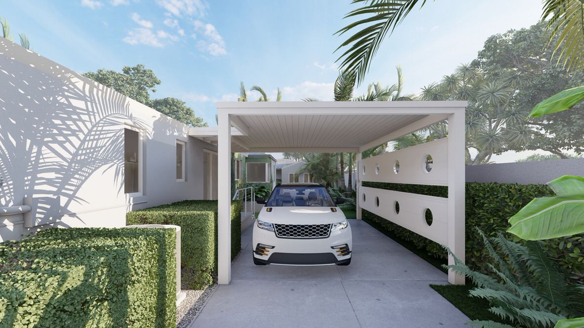 Lagorce carport concept rendering