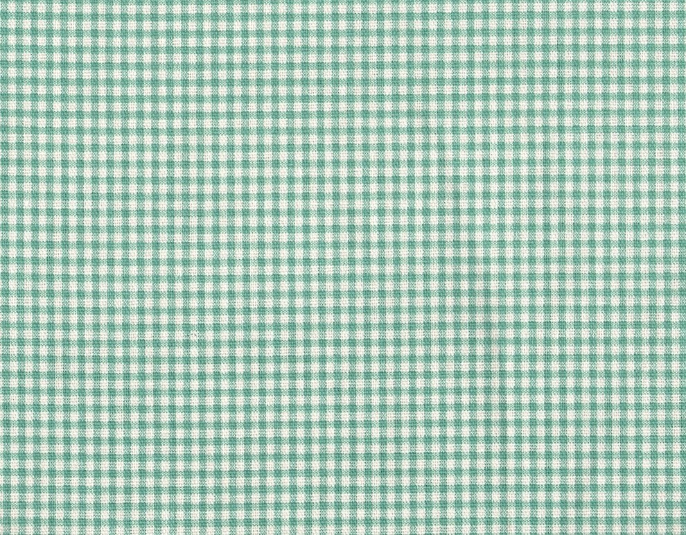 Small Neckroll Pillow Gingham Check Pool Blue-Green