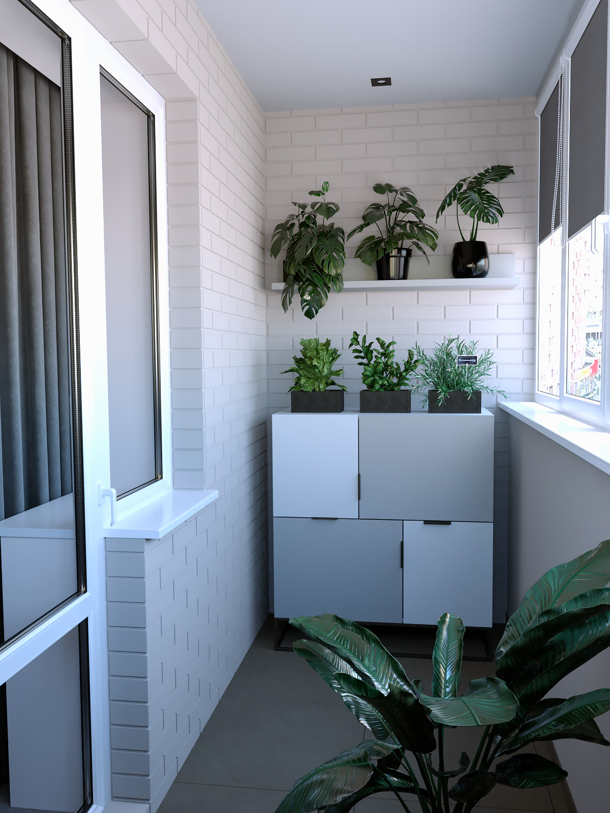 Современная квартира в новостройке.