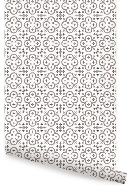 Flower Moroccan Tile L Stick, Moroccan Tile Wallpaper