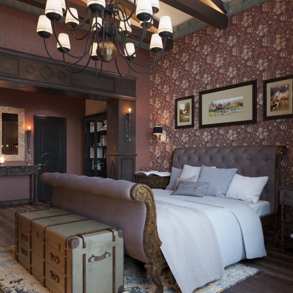 Загородный дом. Второй этаж. Мастер-спальня