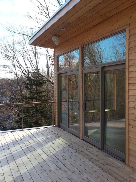 Ridgefield Lake House contemporary-terrace