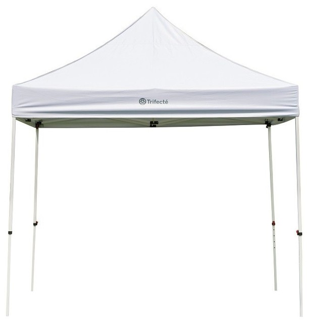 Trifecte 10x10 Instant Pop-up Canopy Tent, White