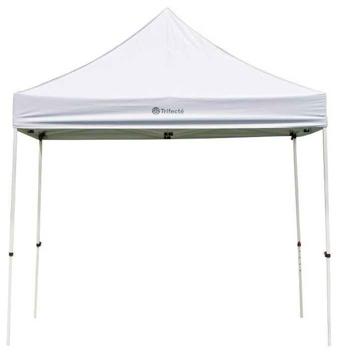 Trifecte 10x10 Instant Pop-up Canopy Tent, White