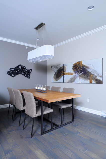 Urban Condo contemporaneo-sala-da-pranzo