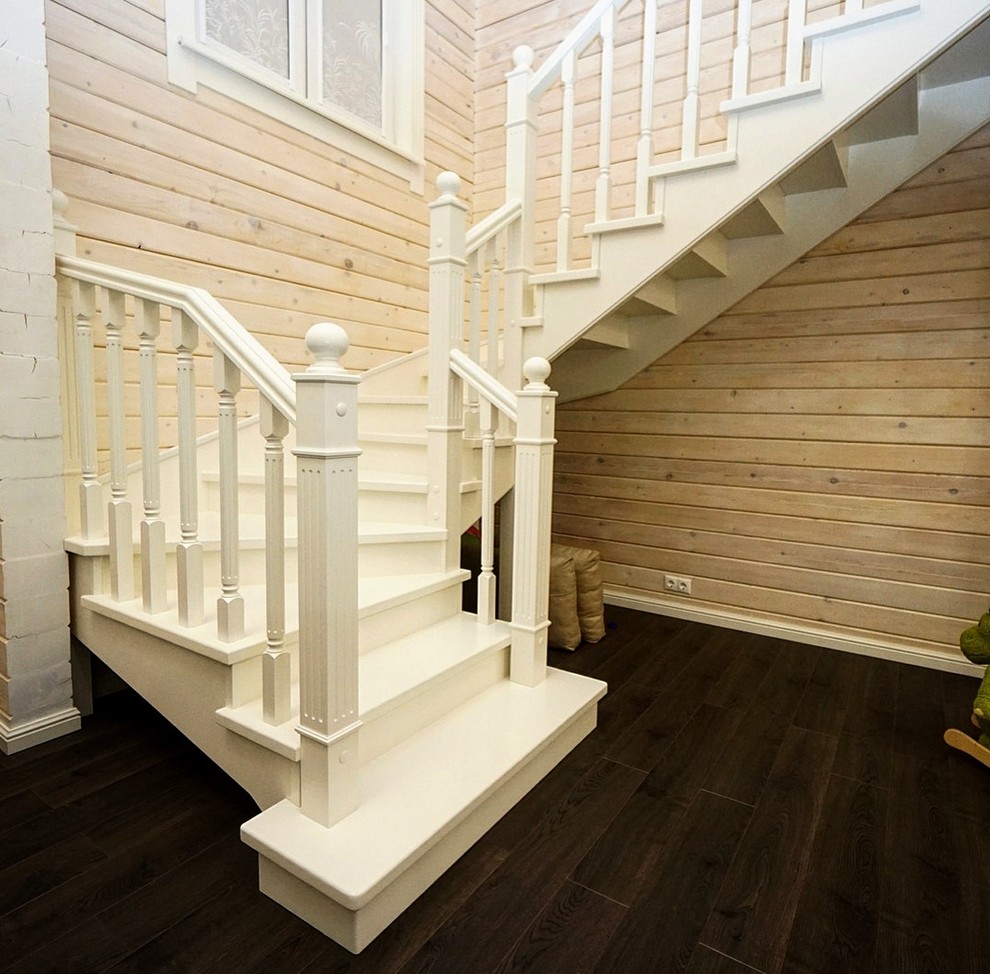 Дом в Воронежской области. Лестница