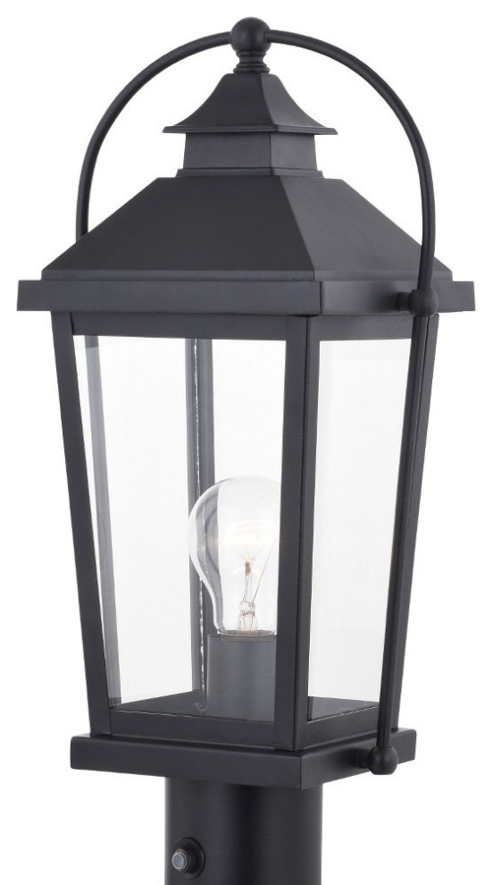 Vaxcel T0550 Lexington 1-Light Outdoor Post in Traditional and Lantern Style 17.
