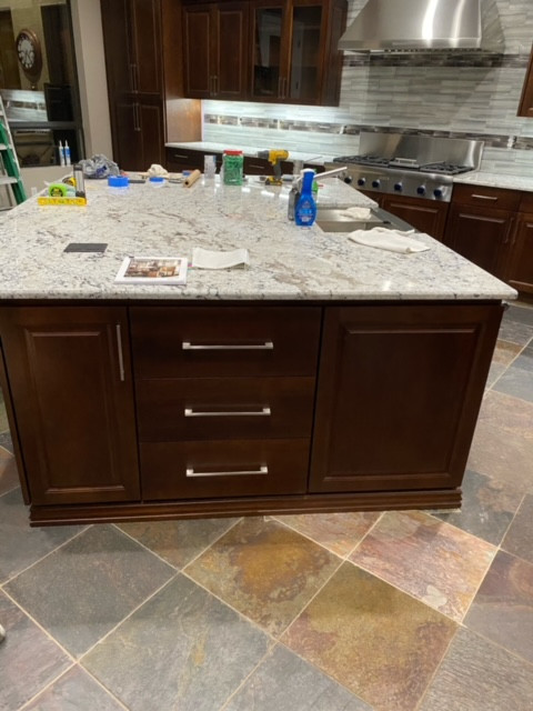 Kitchen Reface and Island Build