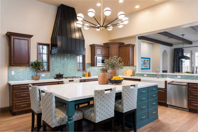 Retro Vibe midcentury-kitchen