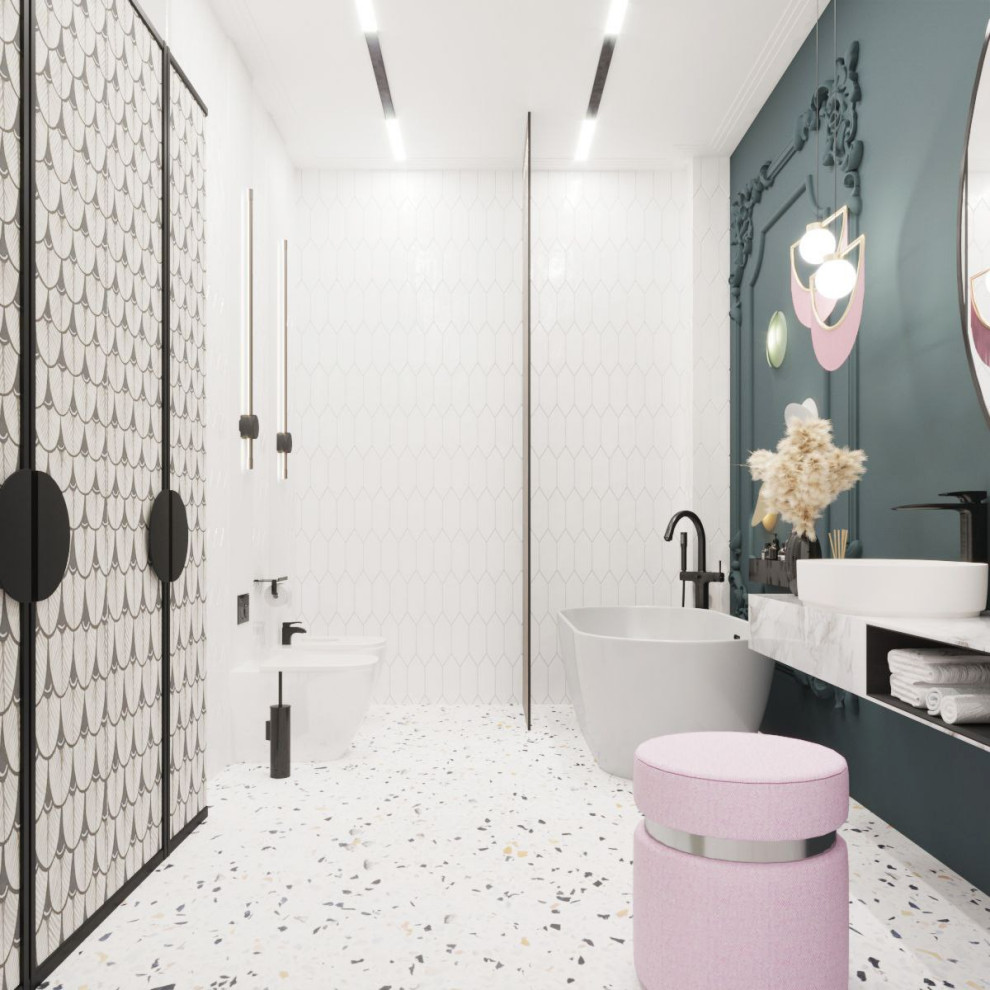 Дизайн интерьера ванной комнаты