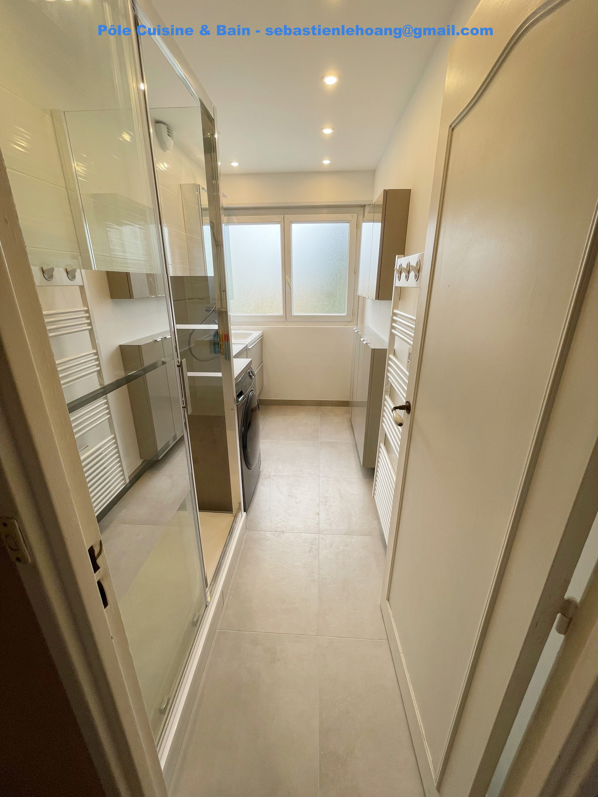 Rénovation salle de bain en salle d'eau