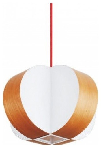 Novelty Wooden Pendant Lighting for Bedroom, Large