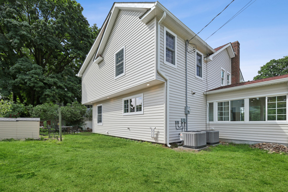 Side Elevation of Two-Story Addition