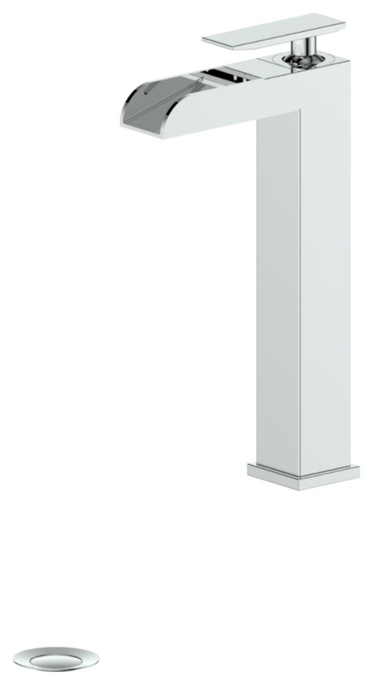 ZLINE Eagle Falls Bath Faucet in Chrome - Contemporary - Bathroom Sink ...