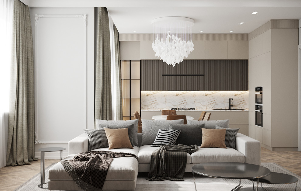 Квартира с камином