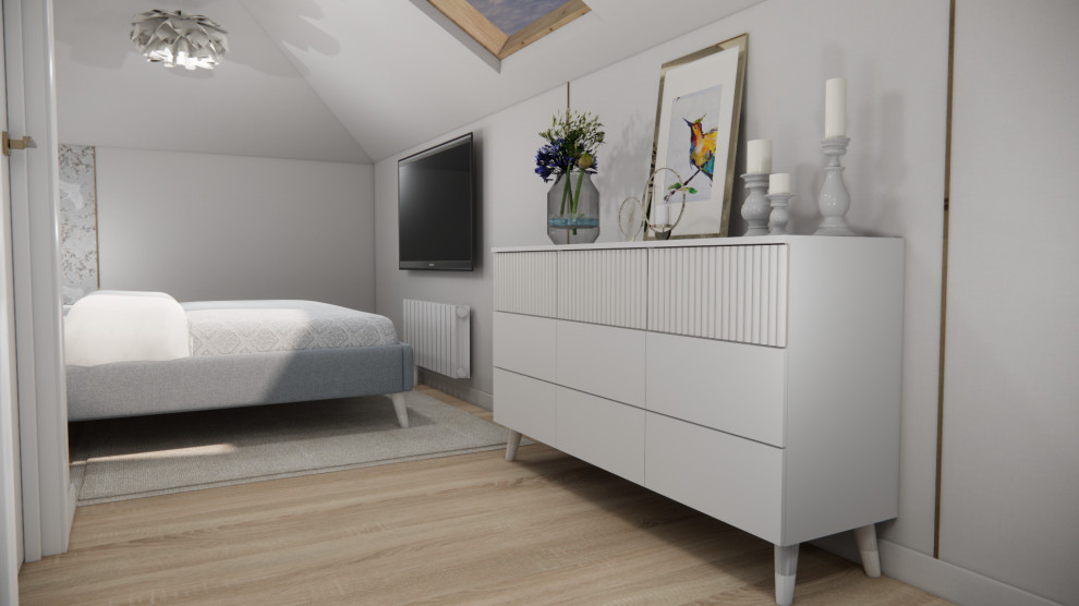 Дом п.Березняки мансарда