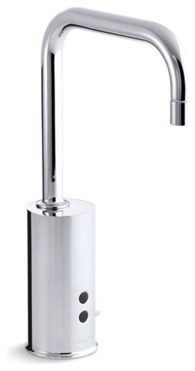 Kohler Gooseneck 1-Hole Touchless Commercial Faucet, Polished Chrome
