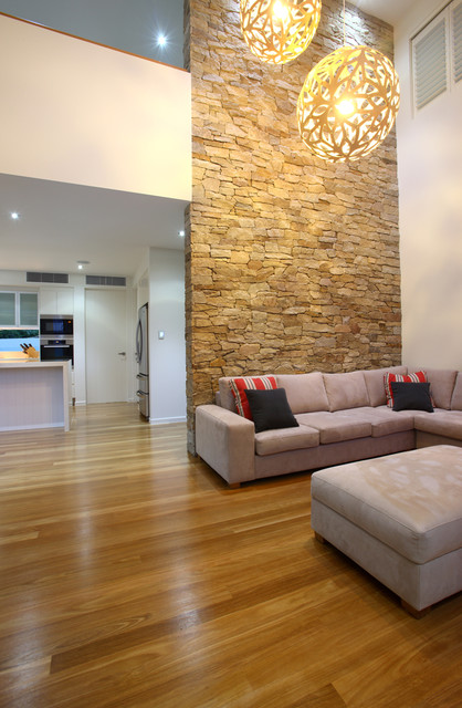 Mooloolaba House contemporary-living-room