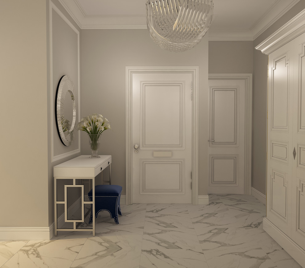 2-ух комнатная квартира стиль Неоклассика.