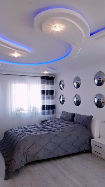 Innenausbau/Deckengestaltung contemporaneo-camera-da-letto
