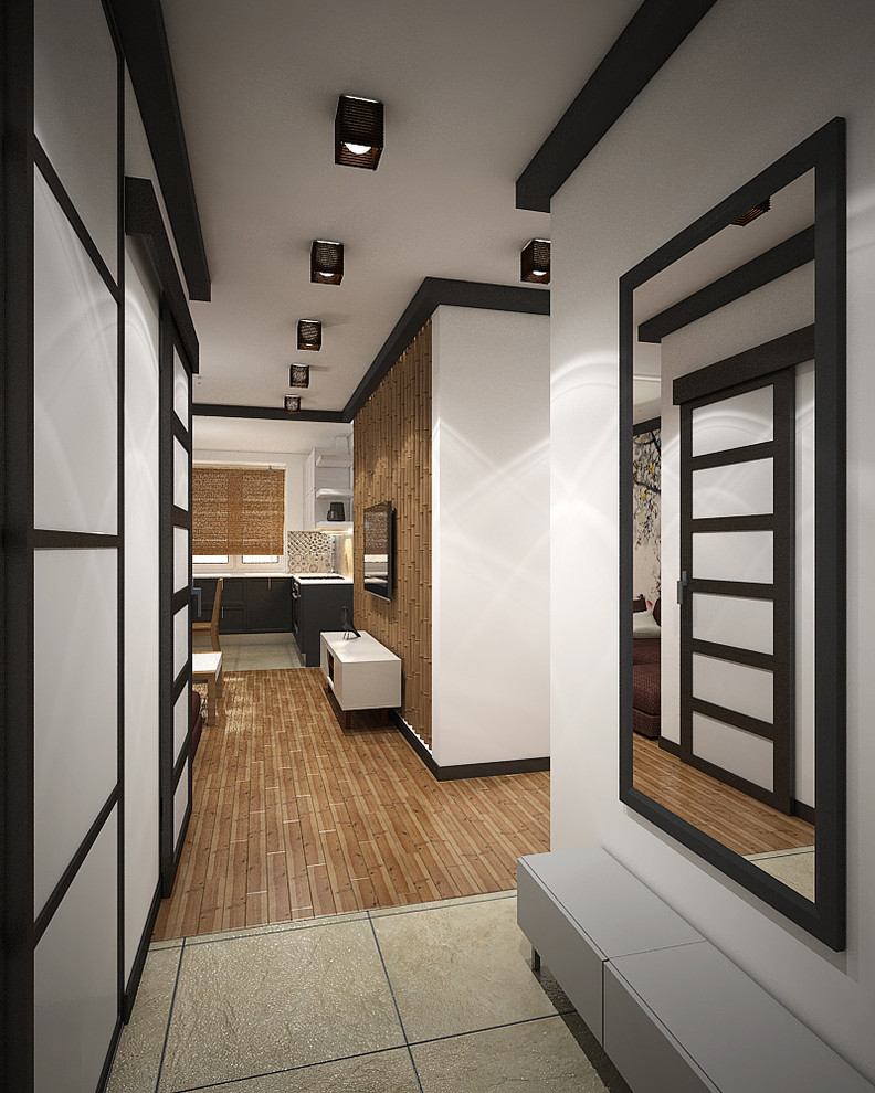 Дизайн-проект 2-х комнатной квартиры. Общая площадь 52 м2. Восточный стиль