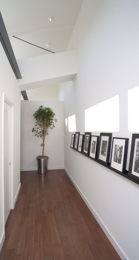 Design ideas for a transitional hallway in Los Angeles.