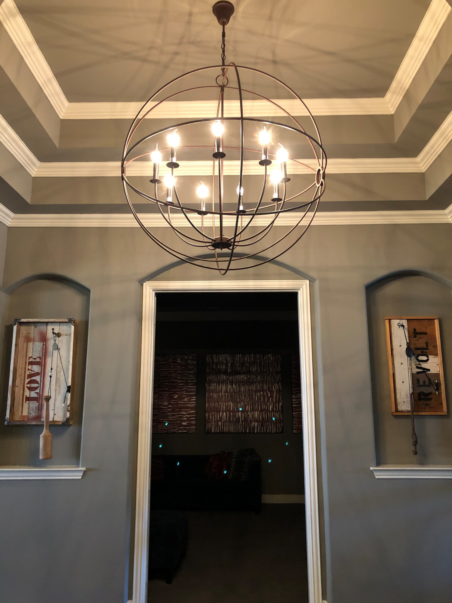 Media Room Entrance