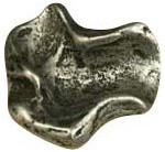 Clayforms Knob B, Antique Gold