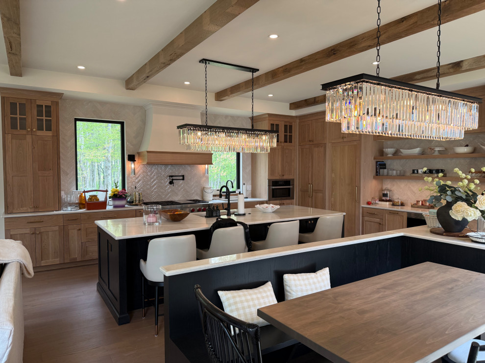 New Custom Home: Malvern, PA by Tatcor Architect, Engineer, Interior ...