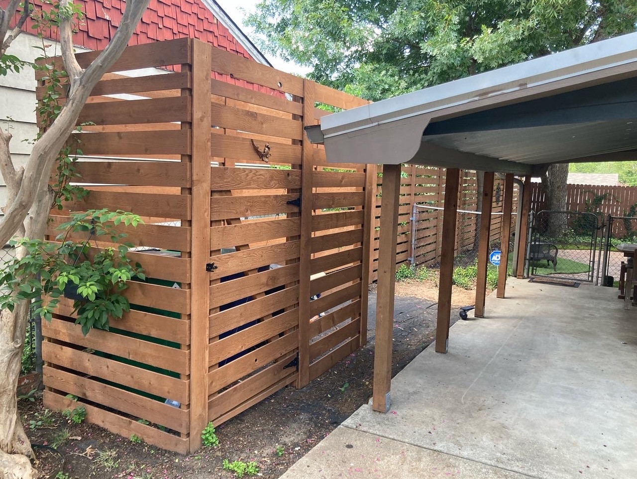 Modern Fence For A Historic Home