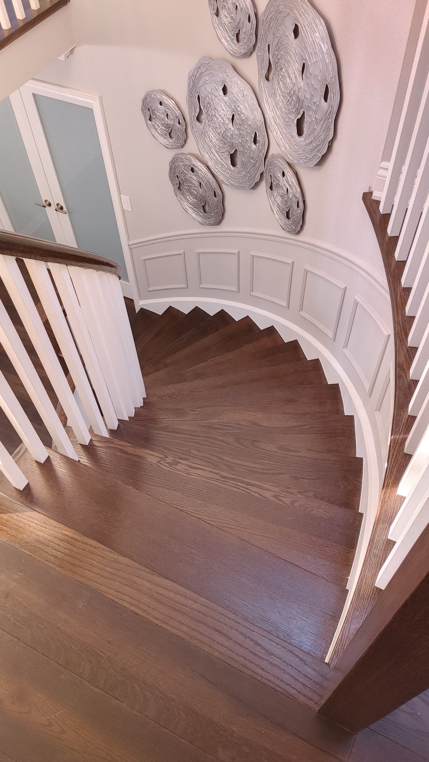 Old English Ln. Staircase Refinishing
