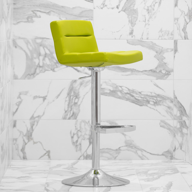 Lattice Adjustable Height Swivel Armless Bar Stool Contemporary Bar Stools And Counter